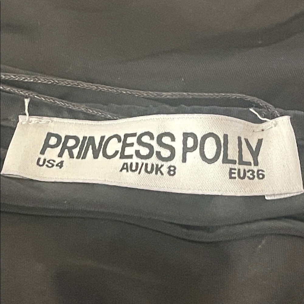 NWT Princess Polly Keating Bodysuit Black size 4 - Picture 9 of 11